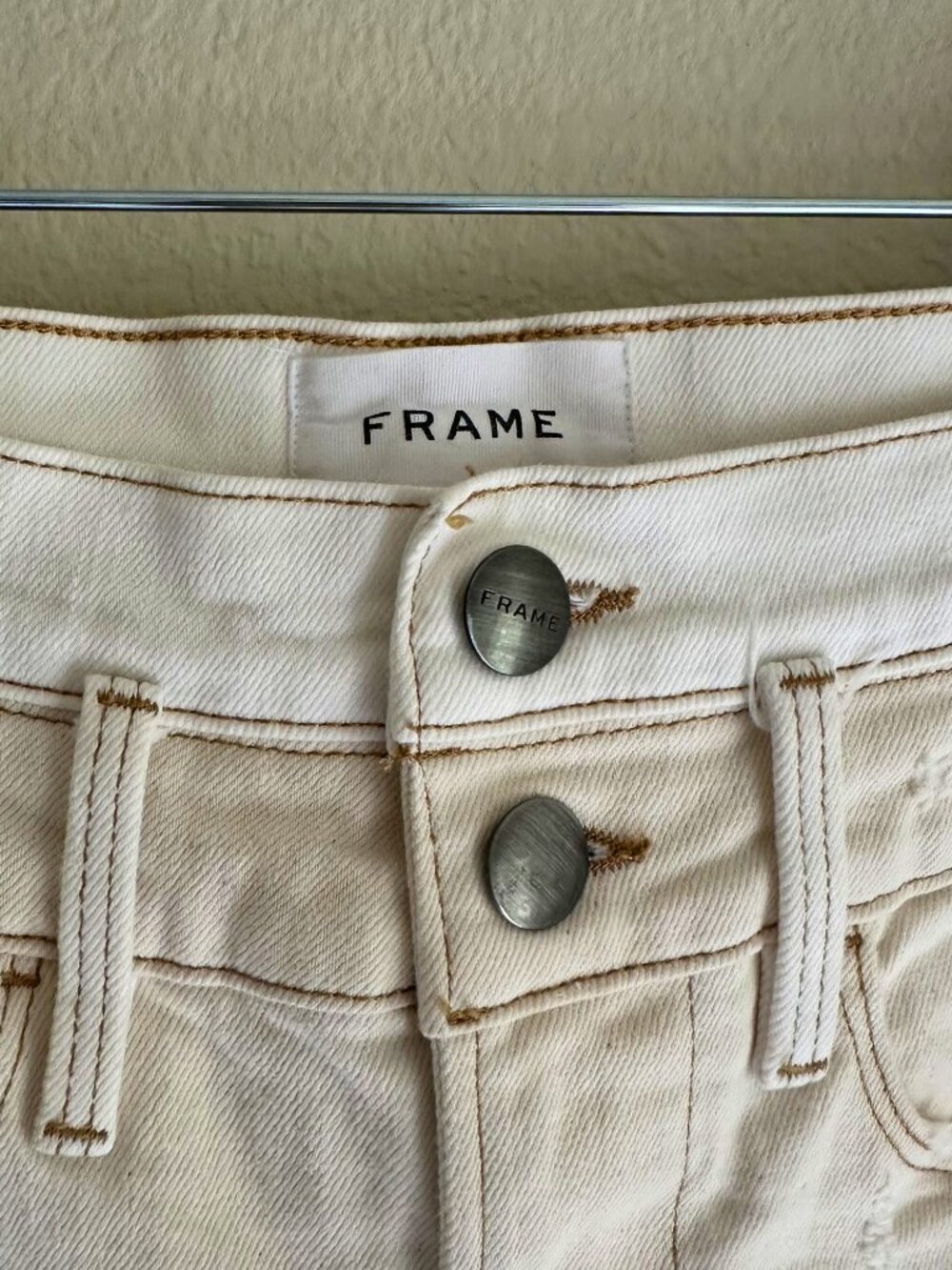 Frame Denim Le High Straight Straight Leg Jeans Size 25 - Picture 4 of 4